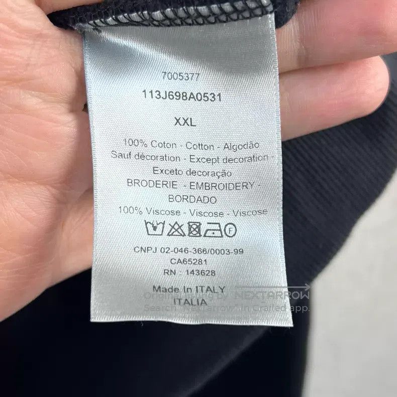 Dior Dior CD logo plain knitted hooded long-sleeved sweatshirt Size US XXL / EU 58 / 5 - 5 Thumbnail