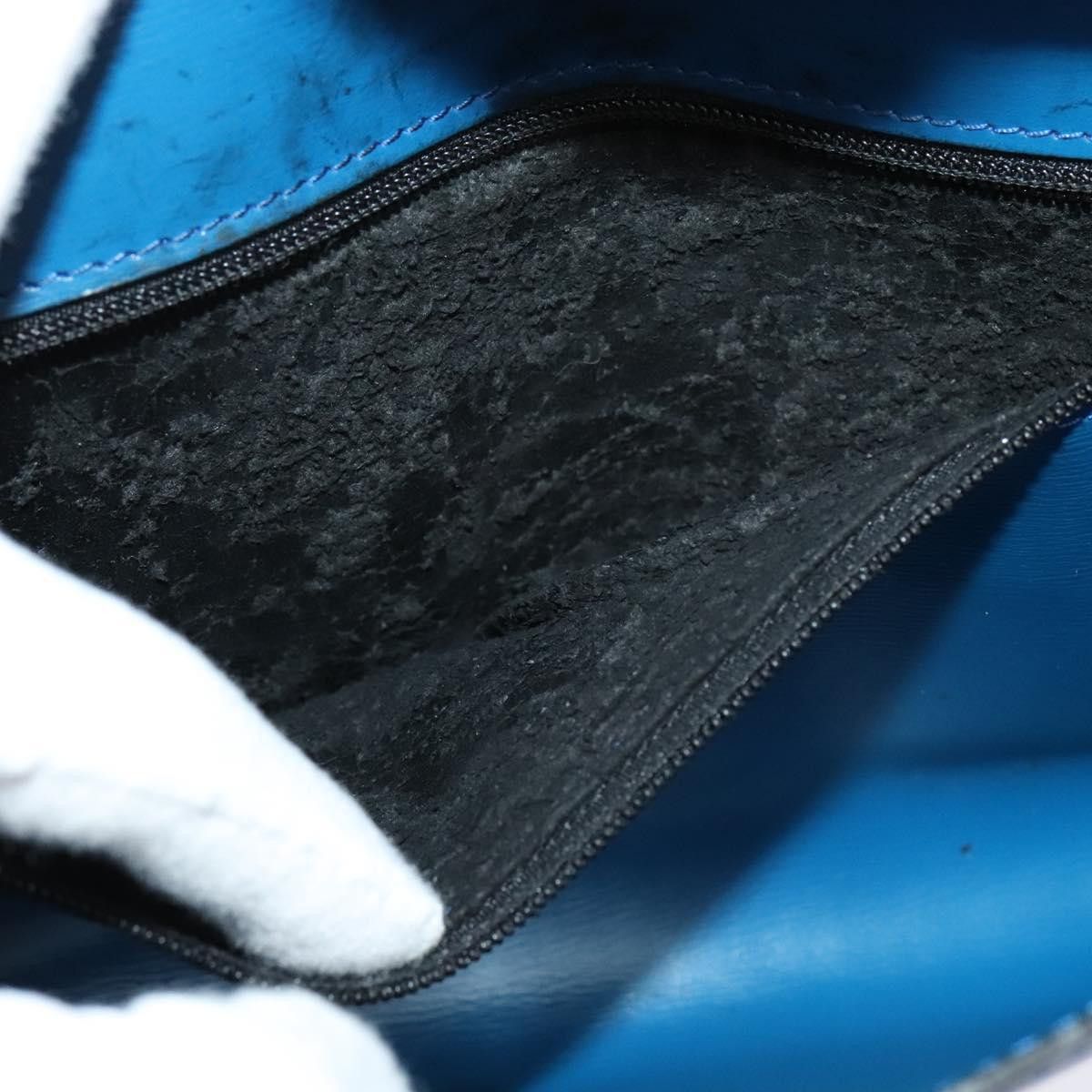 Louis Vuitton LOUIS VUITTON Epi Pochette Arche Shoulder Bag Blue M52575 Size ONE SIZE - 11 Thumbnail