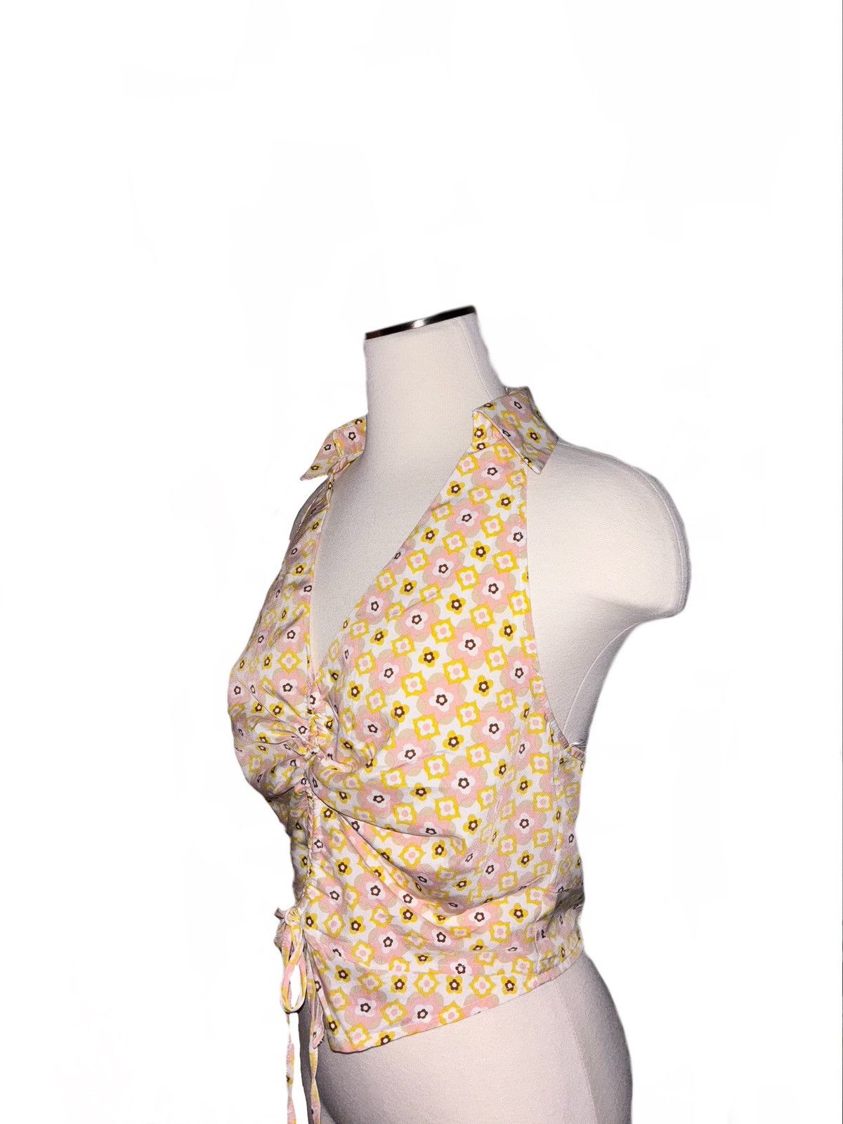 Other Floral Halter Top by Milk & Honey Western 70s Style Cowgirl Size L / US 10 / IT 46 - 5 Thumbnail
