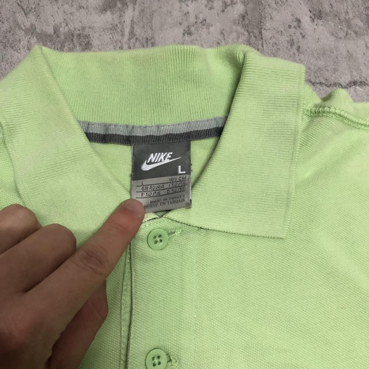 Nike Nike green polo shirt #nike Size US L / EU 52-54 / 3 - 3 Thumbnail