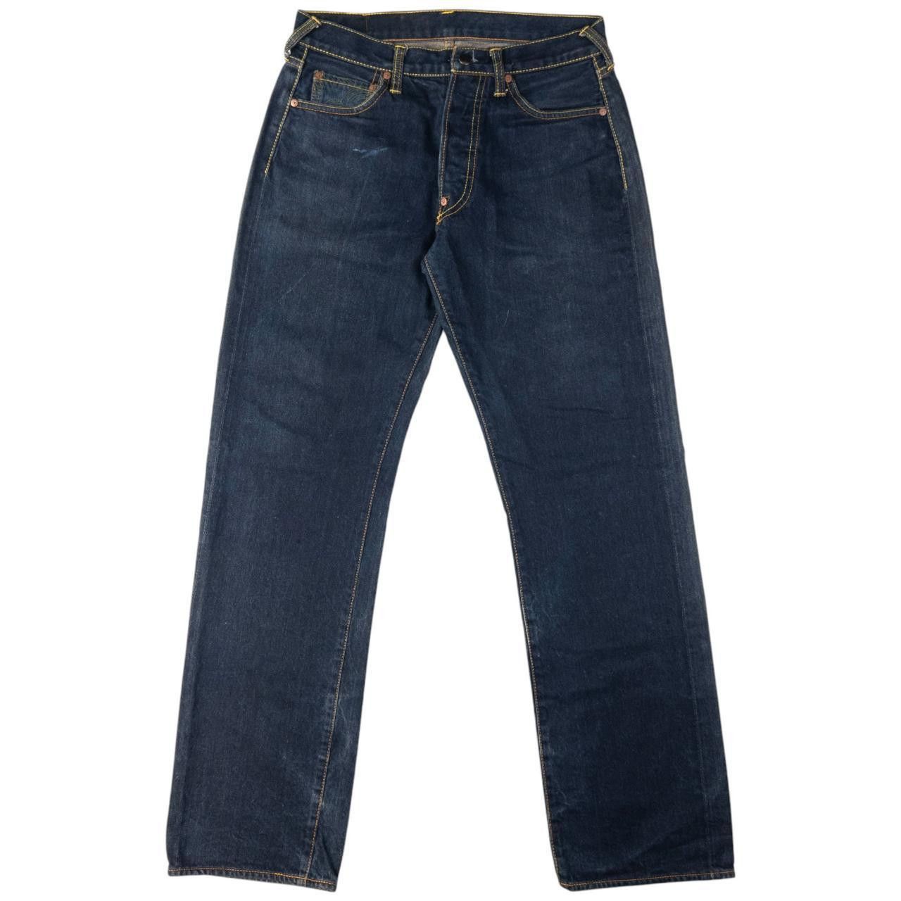 Designer Vintage RMC Red Monkey Company Wave Denim Jeans Size W31 Size US 31 - 3 Thumbnail