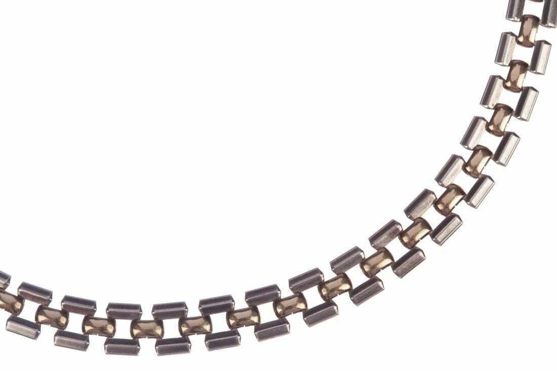 Designer Sterling Silver and 14 kt Gold Vermeil Chain Necklace Size ONE SIZE - 4 Thumbnail