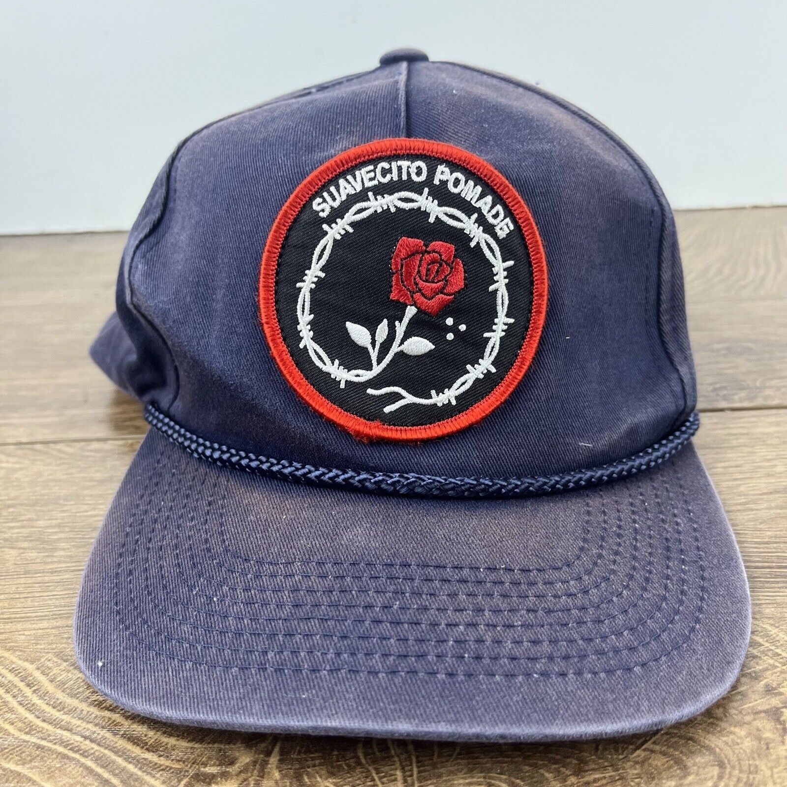 Other Suavecito Pomade Hat Snapback Hat Blue Adjustable Hat Blue A Size ONE SIZE - 5 Thumbnail