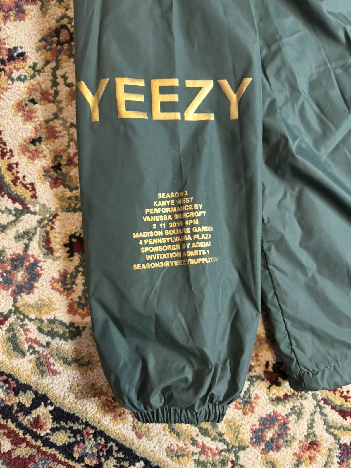 Kanye West × Yeezy Yeezy Season 3 "Invitation " Coach Jacket Size US S / EU 44-46 / 1 - 4 Thumbnail