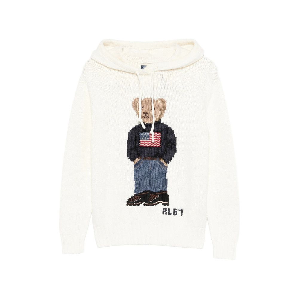 Ralph Lauren Ralph Lauren WHITE Knitwear - Jumpers Size S / US 4 / IT 40 - 1 Thumbnail