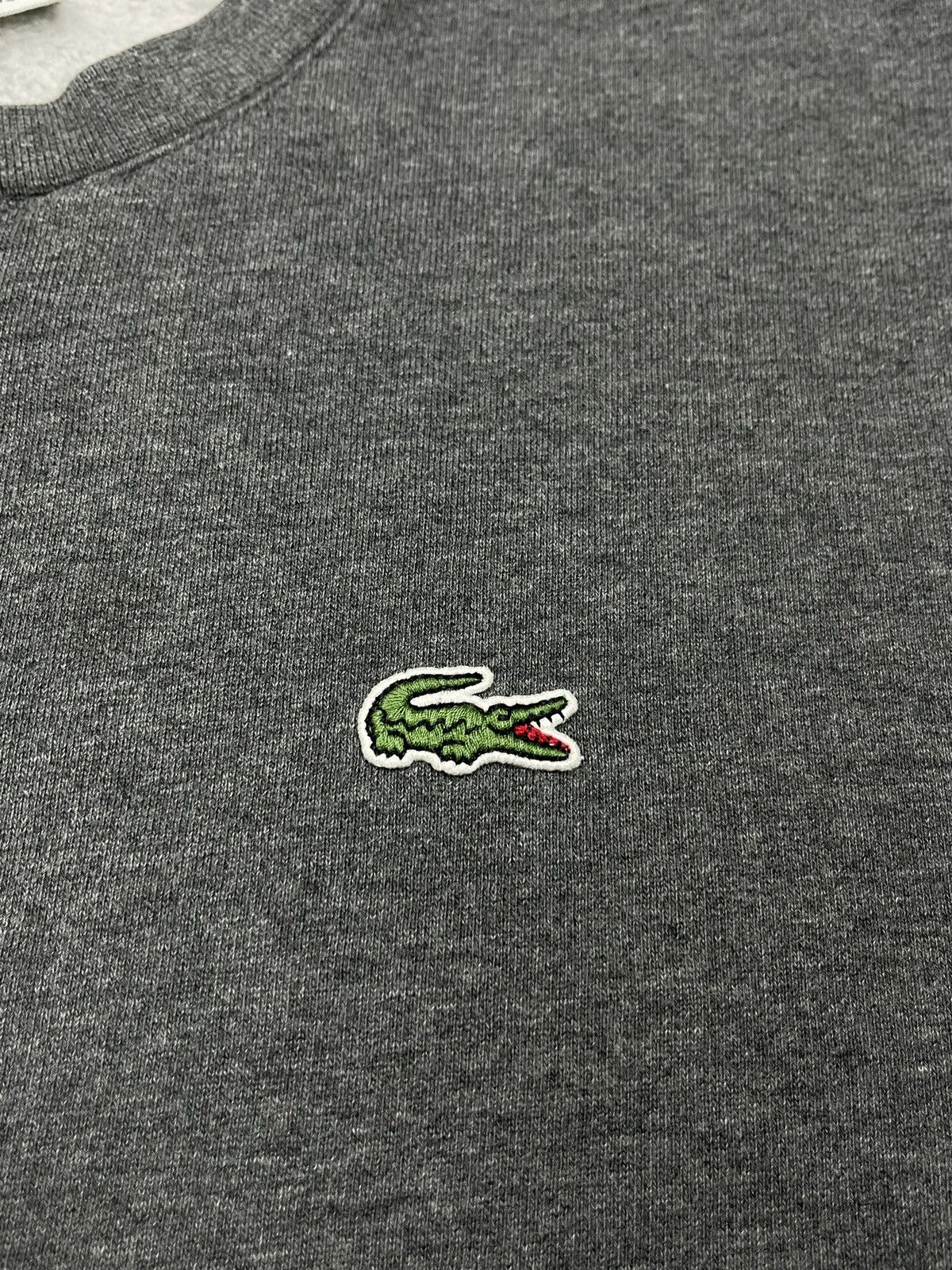Lacoste Mens Lacoste Crew Sweatshirt Grey Size L Size US L / EU 52-54 / 3 - 5 Thumbnail