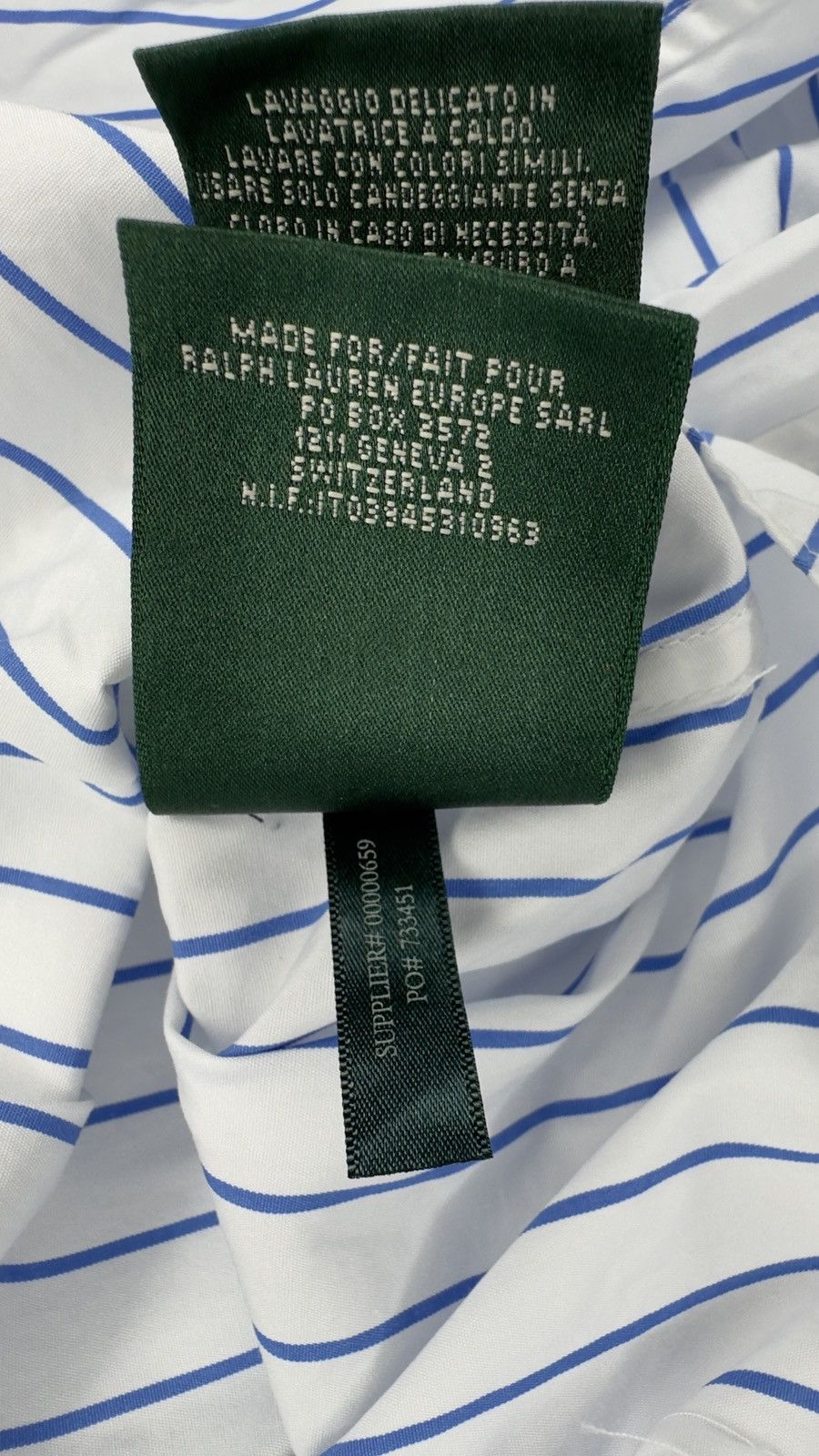 Polo Ralph Lauren Lauren Ralph Lauren Women’s Striped Shirt – Size M Size M / US 6-8 / IT 42-44 - 8 Thumbnail
