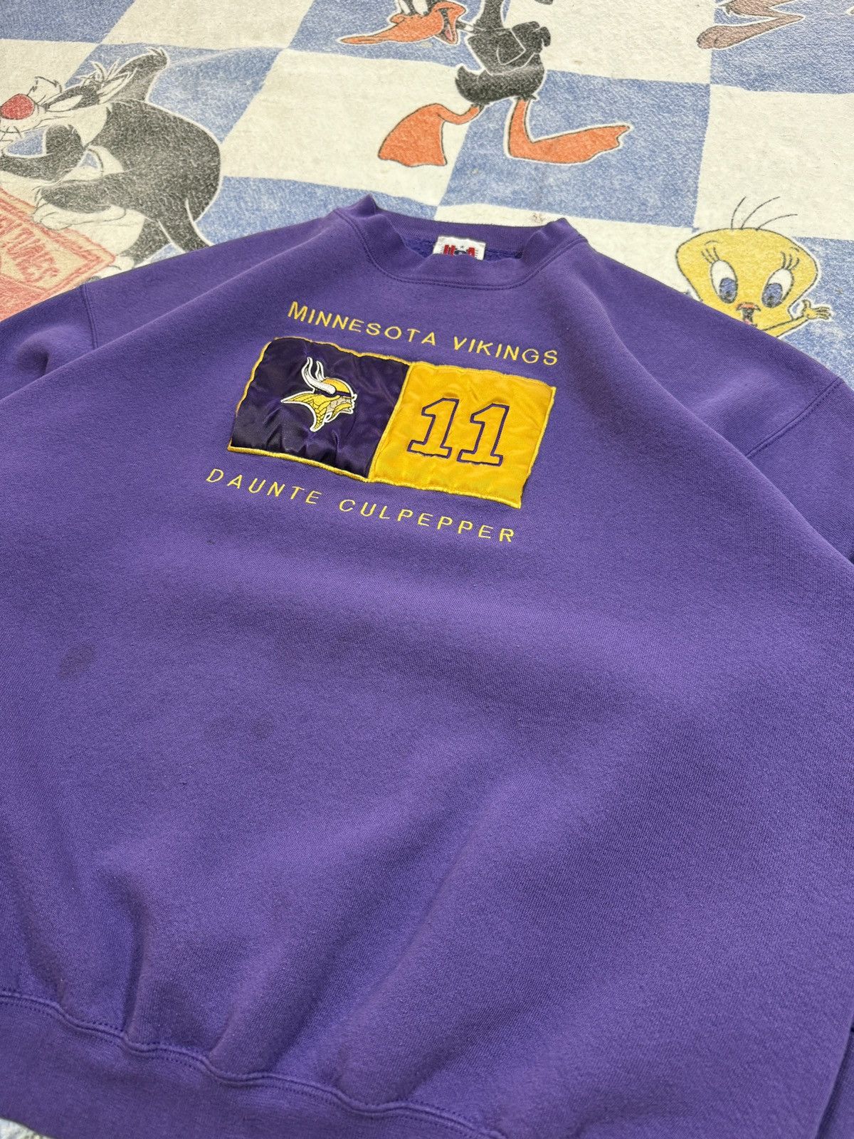 NFL Vintage daunte culpepper crewneck Size US XXL / EU 58 / 5 - 2 Thumbnail