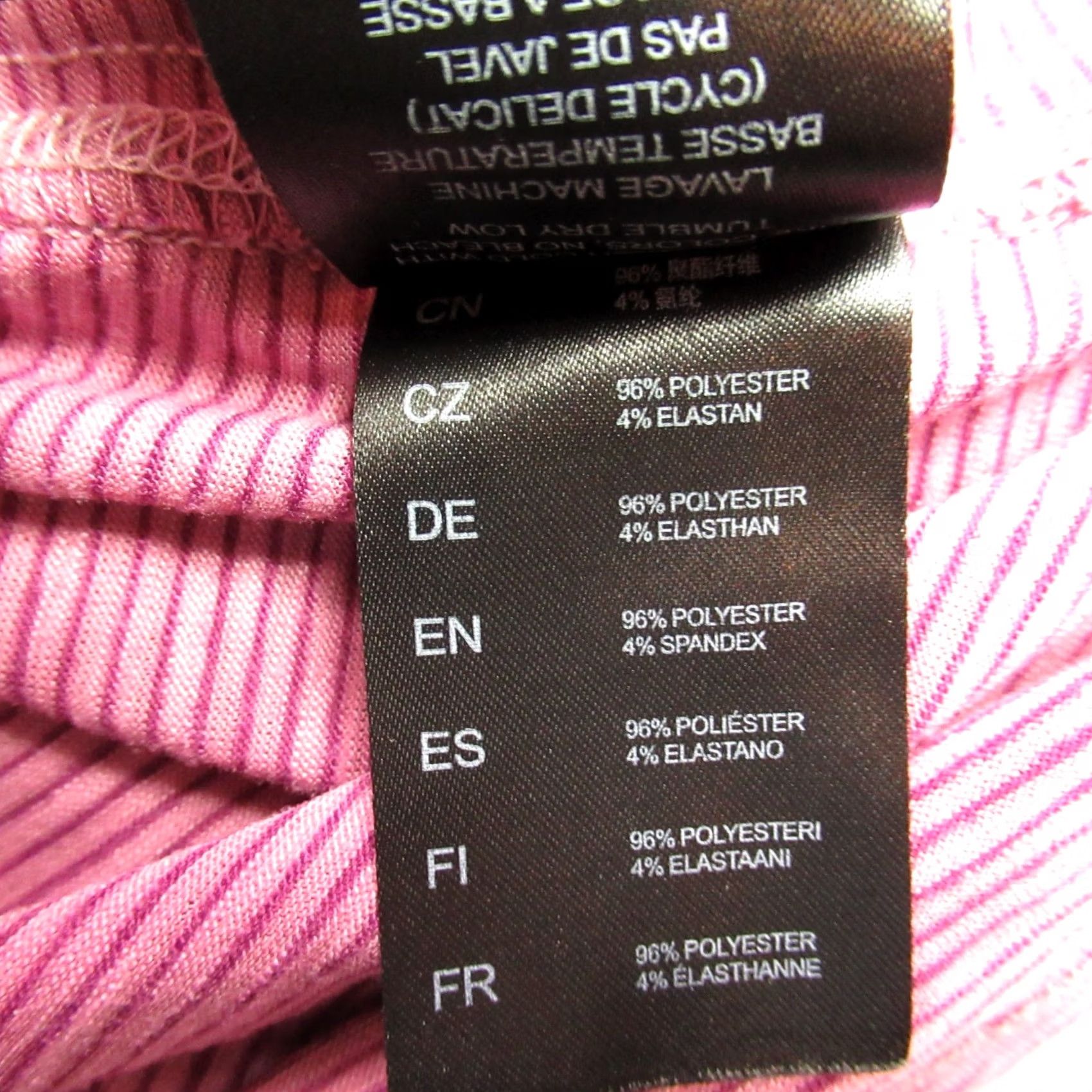 Pinko Kuhl Women's Pink Striped Racerback Activewear Tank Top Pullover Outdoor Large Size L / US 10 / IT 46 - 5 Thumbnail