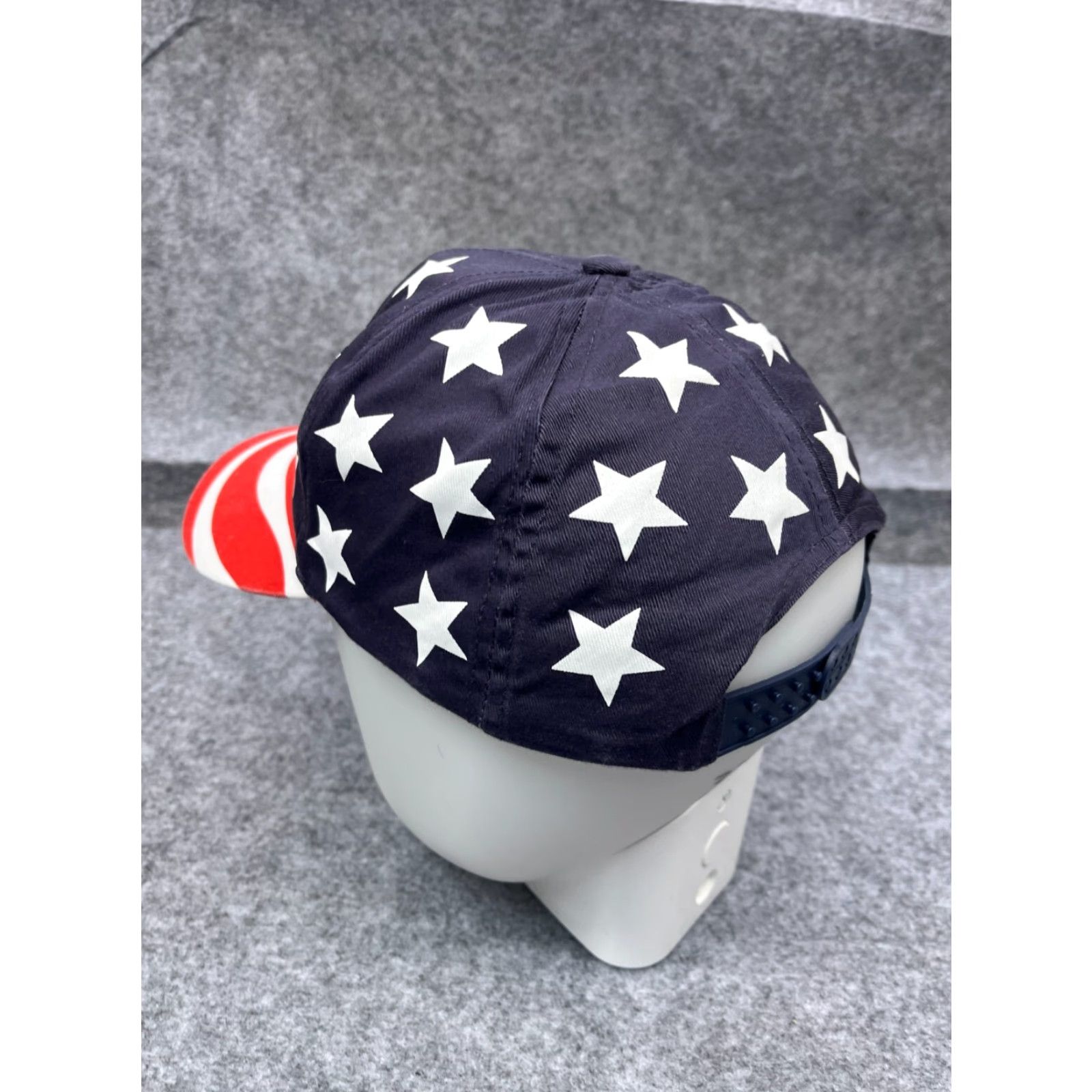 Vintage COBRA US FLAG SNAPBACK HAT CAP ADULT ONE SIZE BLUE COTTON AMERICA BEACH Size ONE SIZE - 5 Thumbnail