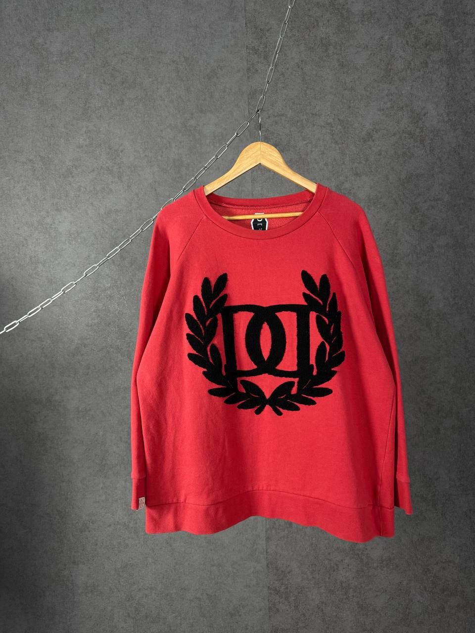 Drop Dead Drop Dead designer big center logo sweatshirt Size US XL / EU 56 / 4 - 1 Thumbnail