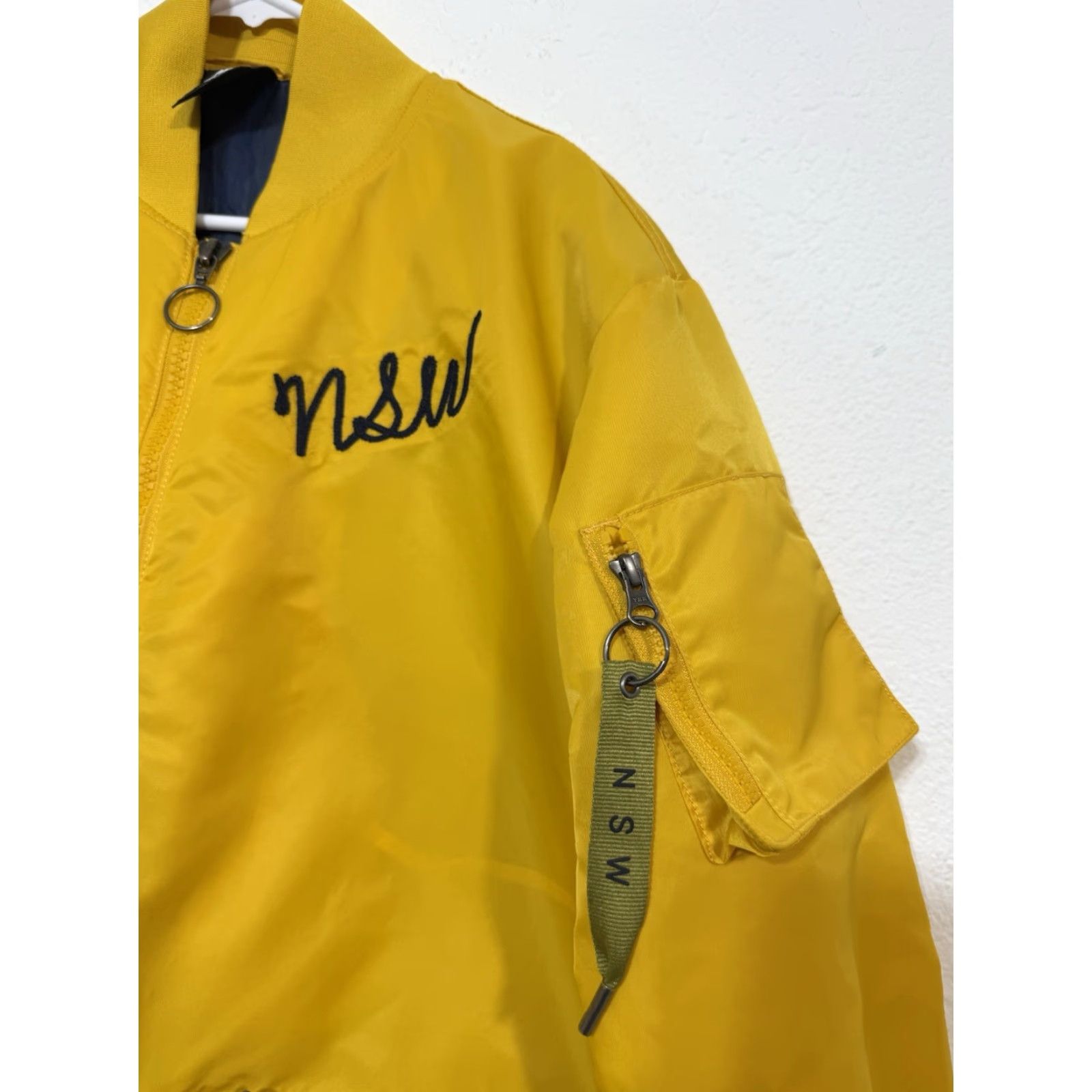 Nike Nike Sportswear NSW Jacket Women's M Yellow - Long Trench Style Activewear Coat Size M / US 6-8 / IT 42-44 - 7 Thumbnail