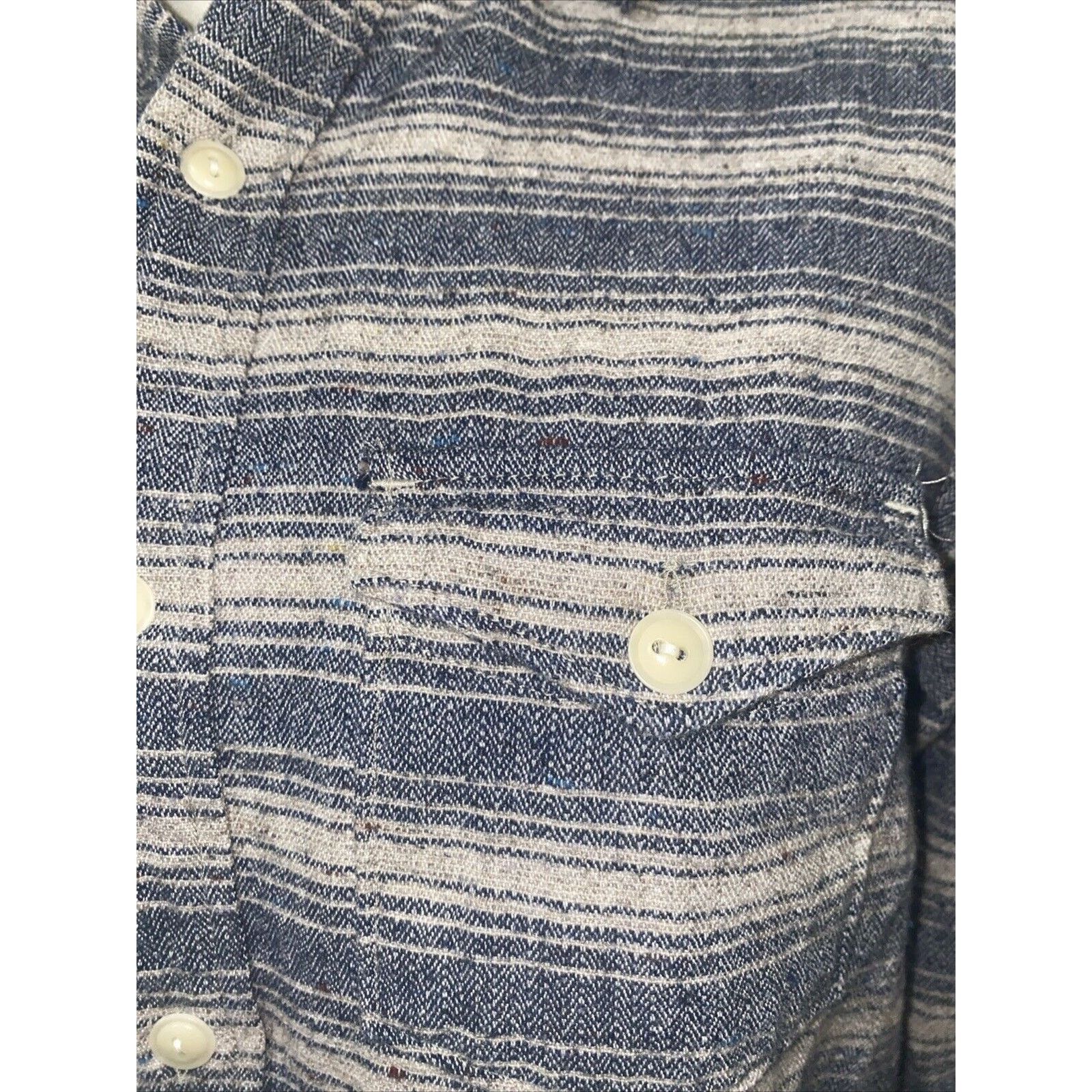 J.Crew J.Crew Jeans Oversized Button Down Shirt Small Wool Blend Size S / US 4 / IT 40 - 2 Thumbnail