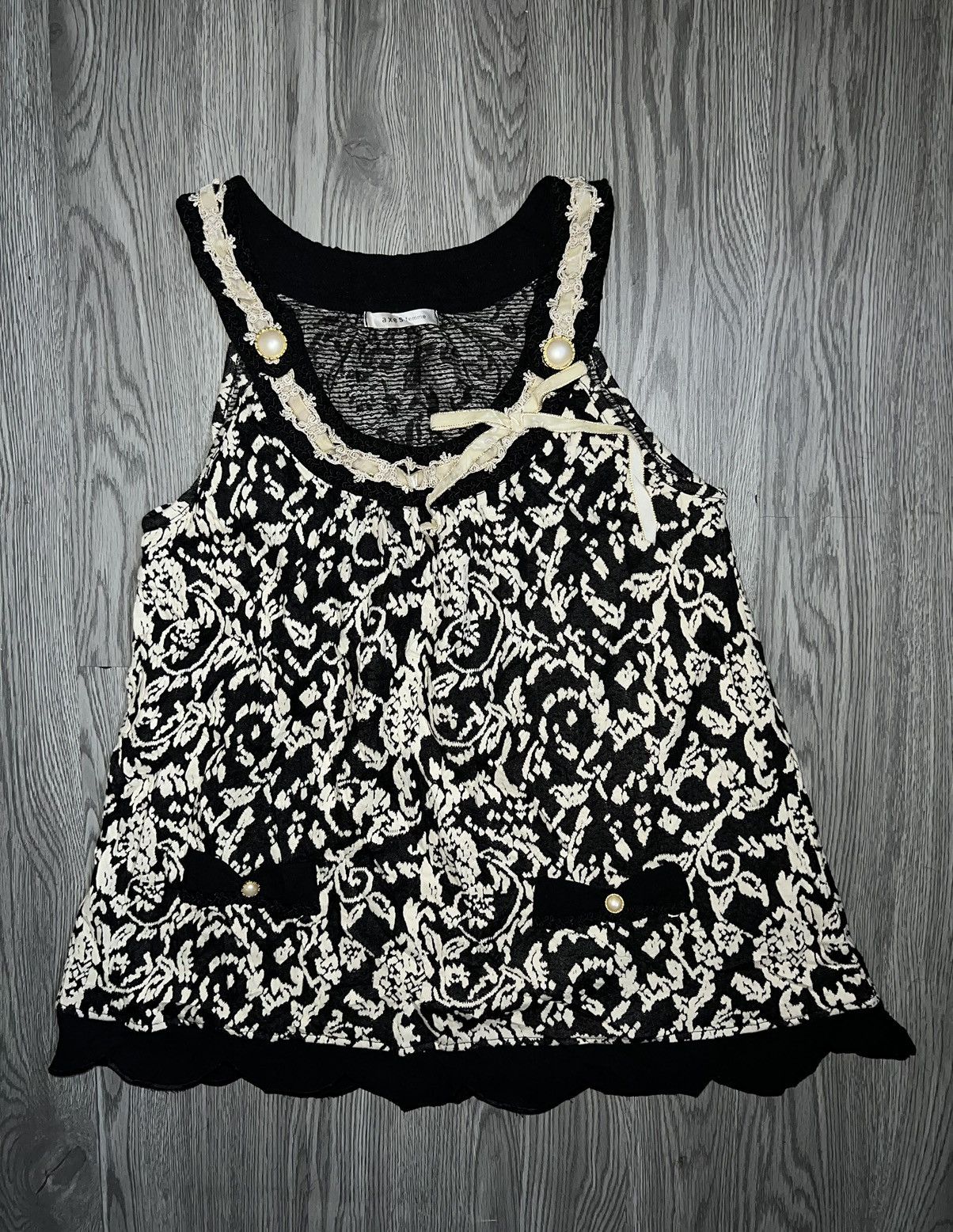 LIZ LISA Axes Femme floral coquette cami 🖤🥀 Size M / US 6-8 / IT 42-44 - 7 Thumbnail