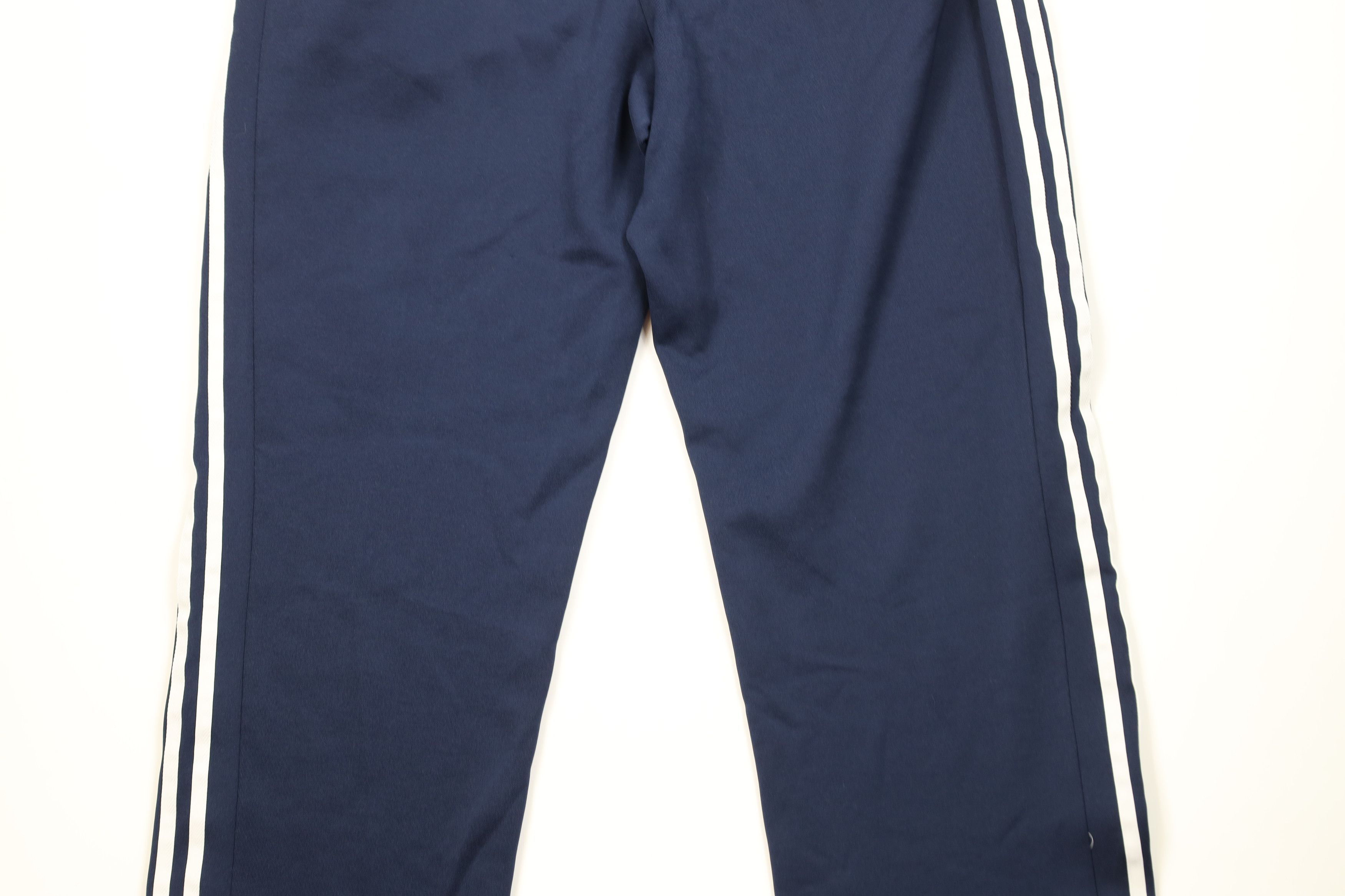 Adidas Vintage Y2K Adidas Striped Wide Leg Sweatpants Pants Blue Size US 36 / EU 52 - 12 Thumbnail