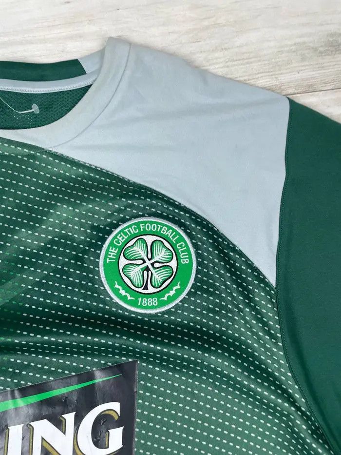 Nike Nike Celtic 2008 2009 Training Shirt Soccer Jersey Size US L / EU 52-54 / 3 - 7 Thumbnail