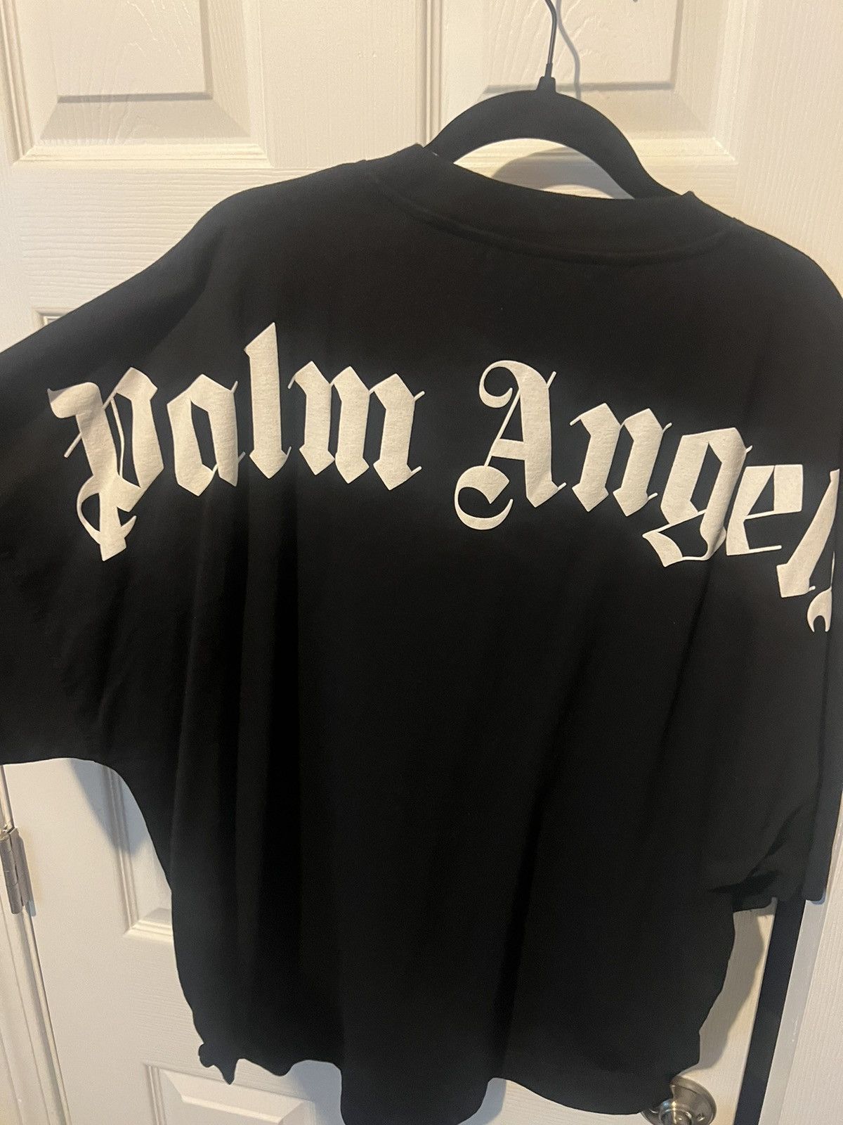 Palm Angels Palm Angels Black Oversized T-Shirt Size US L / EU 52-54 / 3 - 4 Thumbnail