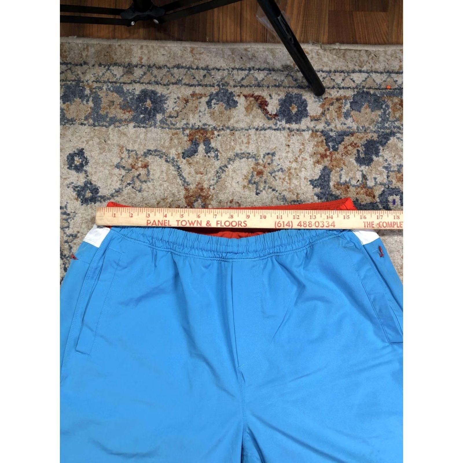 Vintage Birddogs Shorts Mens 2XL Blue Lined Stretch 9 Inseam Elastic Waist Athletic Size US 39 - 7 Thumbnail