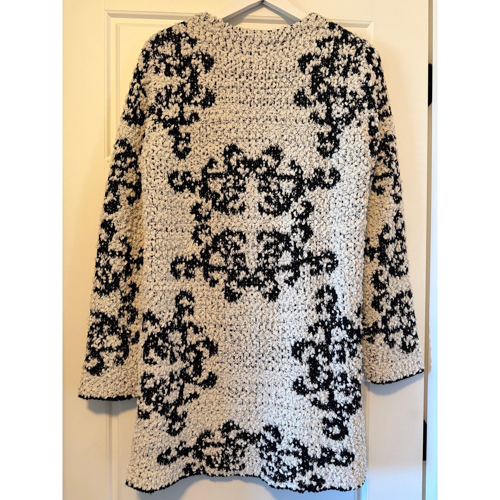 Vintage The Nu Vintage Chunky Weave Open Front Cardigan, Size M Size M / US 6-8 / IT 42-44 - 6 Thumbnail