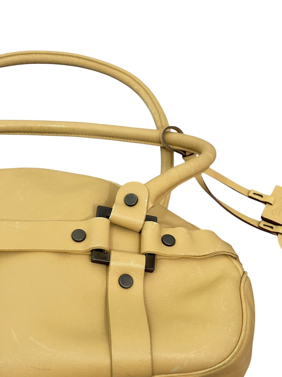 Bruno Magli Full Leather Bruno Magli Handmade East-West Bag 1🟩6 Size ONE SIZE - 11 Thumbnail