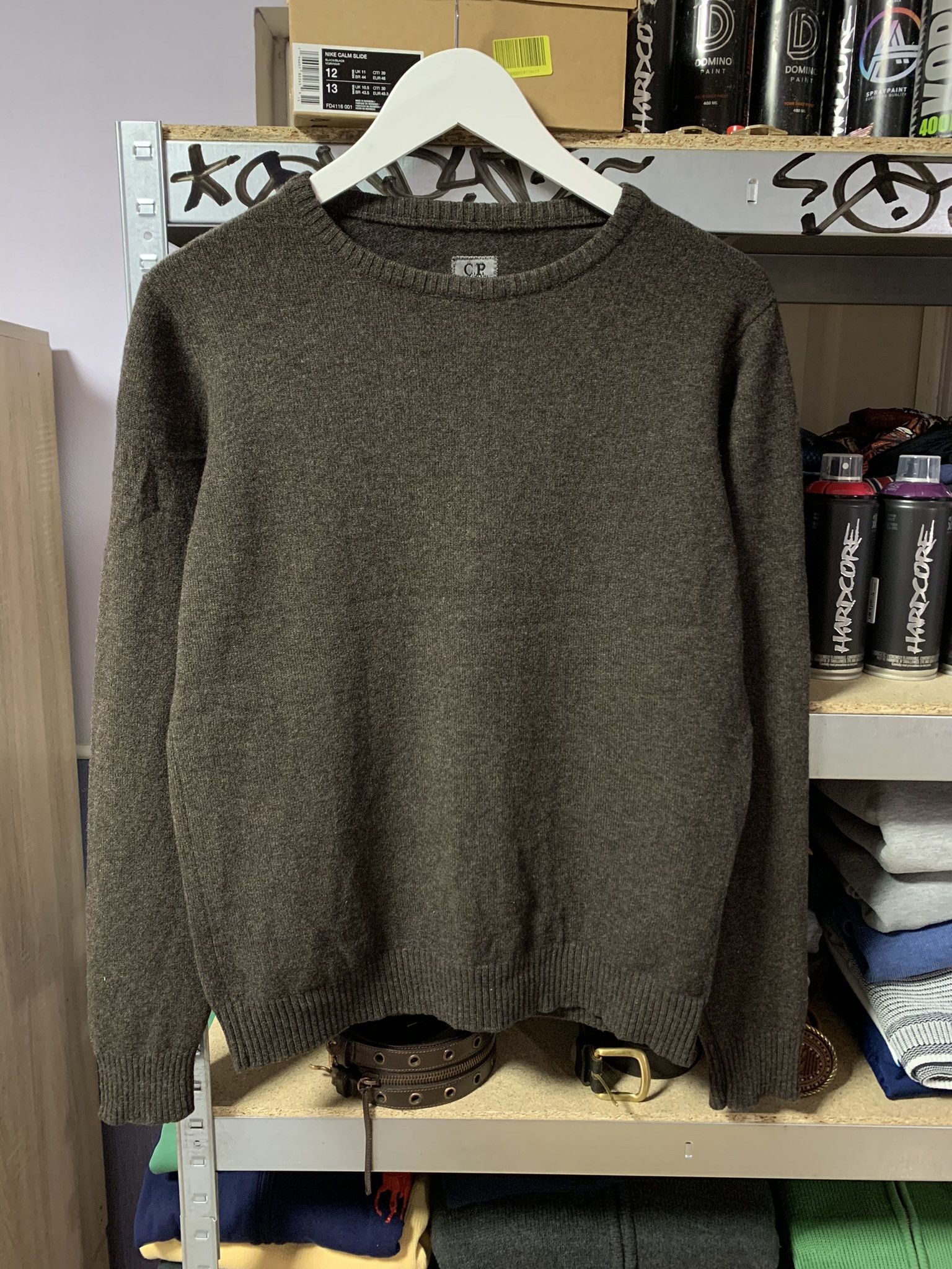 C.P. Company Vintage C.P. Company 100% Wool Sweater Size 52 Size US M / EU 48-50 / 2 - 1 Thumbnail
