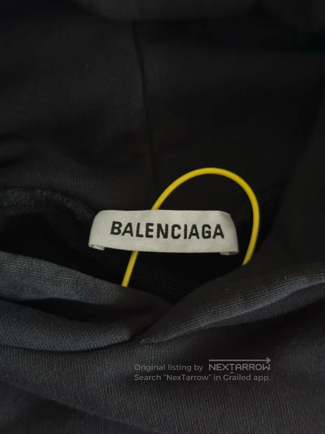 Balenciaga Balenciaga Black Mastercard Hoodie| Size US XS / EU 42 / 0 - 3 Thumbnail