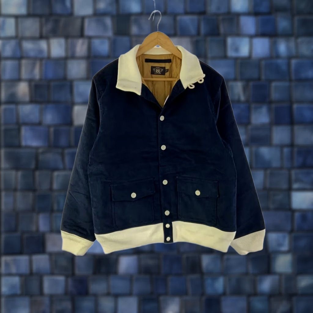 Ralph Lauren RRL Ralph Lauren SEA PLANE JACKET Jacket Navy XL Men Regular Size XS? Size US XL / EU 56 / 4 - 1 Thumbnail