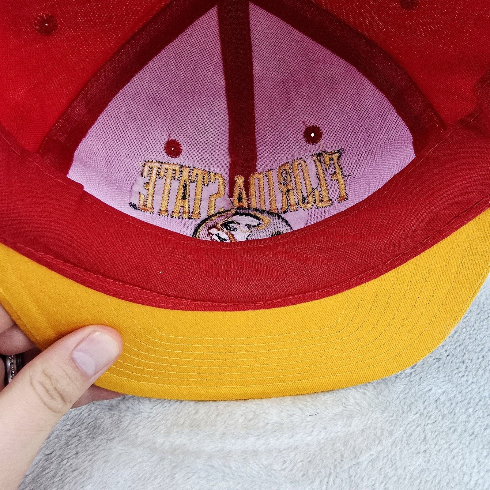Other Vintage Florida State Seminoles Snapback Hat 90s NCAA Size ONE SIZE - 8 Thumbnail