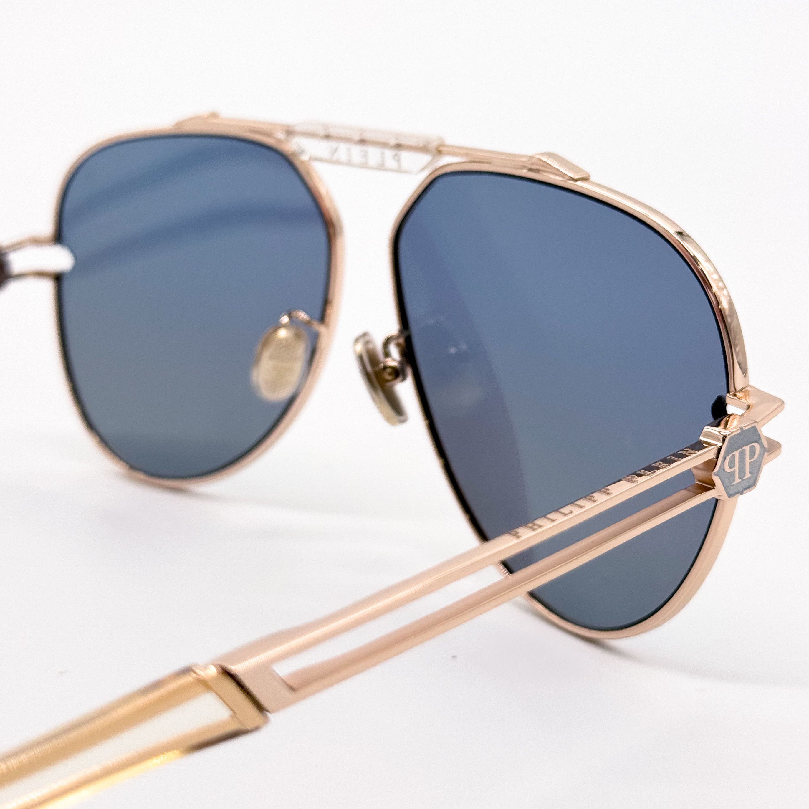 Philipp Plein NEW PHILIPP PLEIN SEVENTIES SPP048M 033M SUNGLASSES Size ONE SIZE - 7 Thumbnail