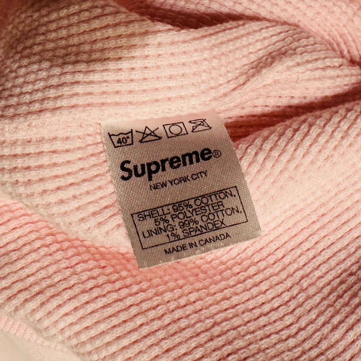 Supreme SUPREME 00s ARC LOGO THERMAL ZIPUP HOODIE PINK L Size US L / EU 52-54 / 3 - 6 Thumbnail