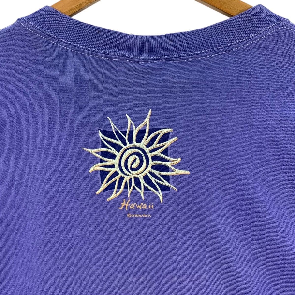 Vintage Vintage 90s HAWAII CRAZY SHIRT Starry Sunny Day Usa Tshirt Size US XL / EU 56 / 4 - 6 Thumbnail