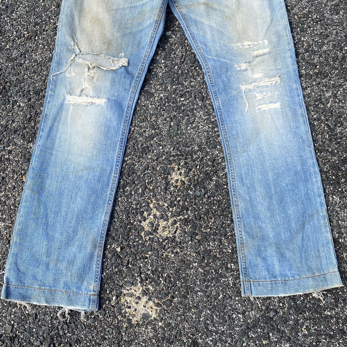 Dolce & Gabbana Vintage Dolce & Gabbana Distressed Denim Jeans Size US 33 - 3 Thumbnail