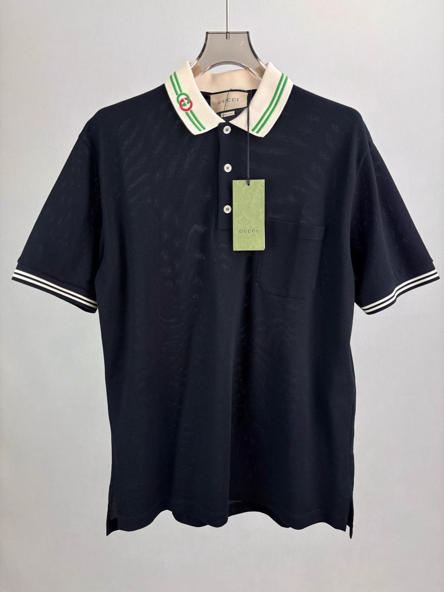 Gucci GUCCI Double G LOGO Polo Short Sleeve K1 Size US XXL / EU 58 / 5 - 1 Thumbnail