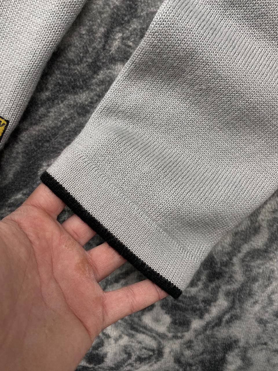 Armani Armani Full Zip Sweater Logo AJ Men Size L White Size US L / EU 52-54 / 3 - 4 Thumbnail