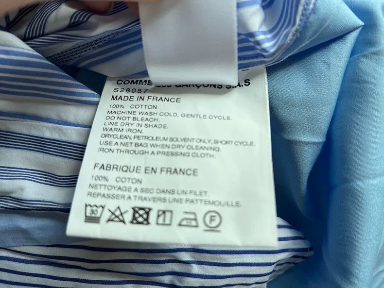 Comme des Garcons Comme Des Garcons Thread Patchwork Shirt Size US S / EU 44-46 / 1 - 4 Thumbnail