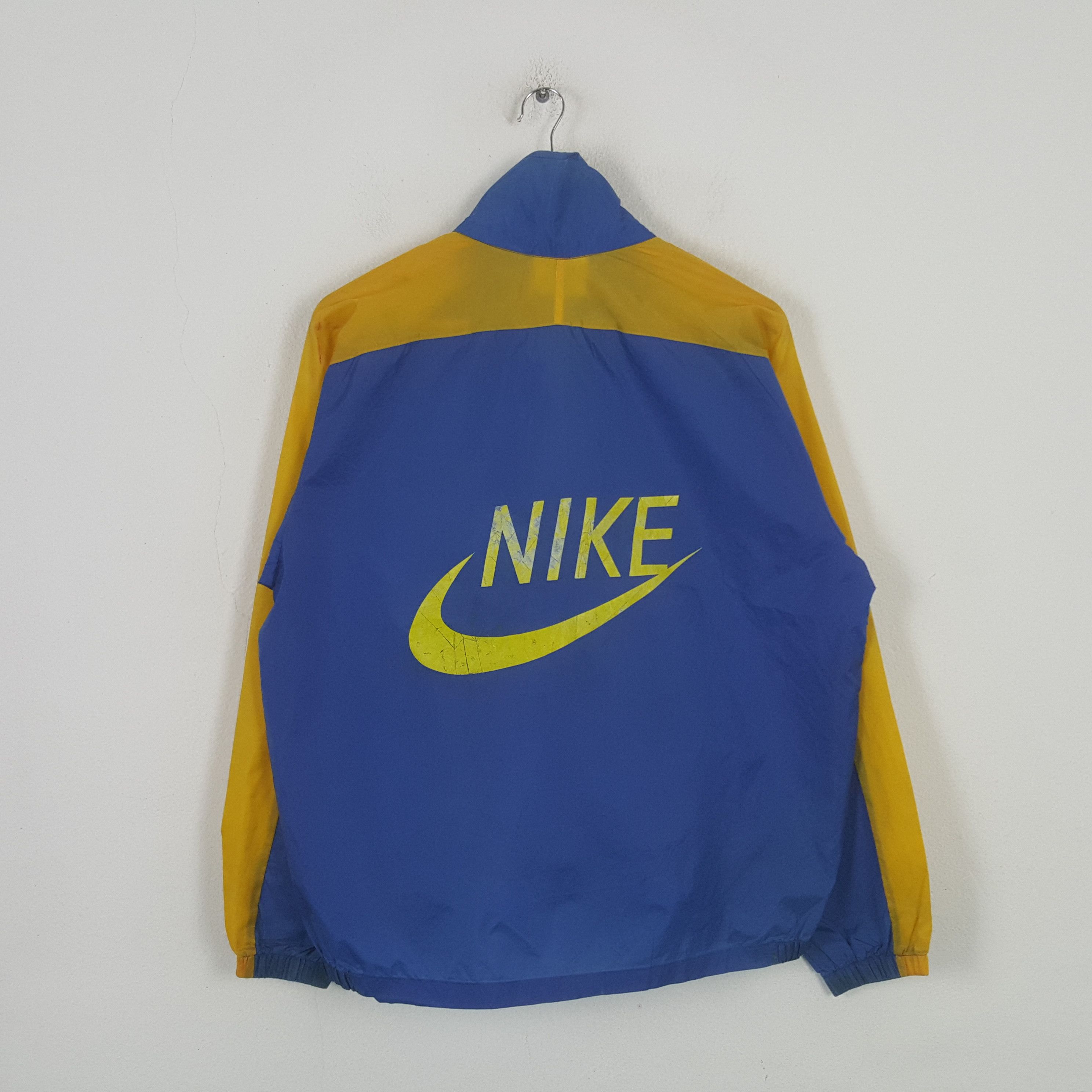 Nike Vintage Nike American Windbreaker Jacket RR10 Size US L / EU 52-54 / 3 - 1 Thumbnail