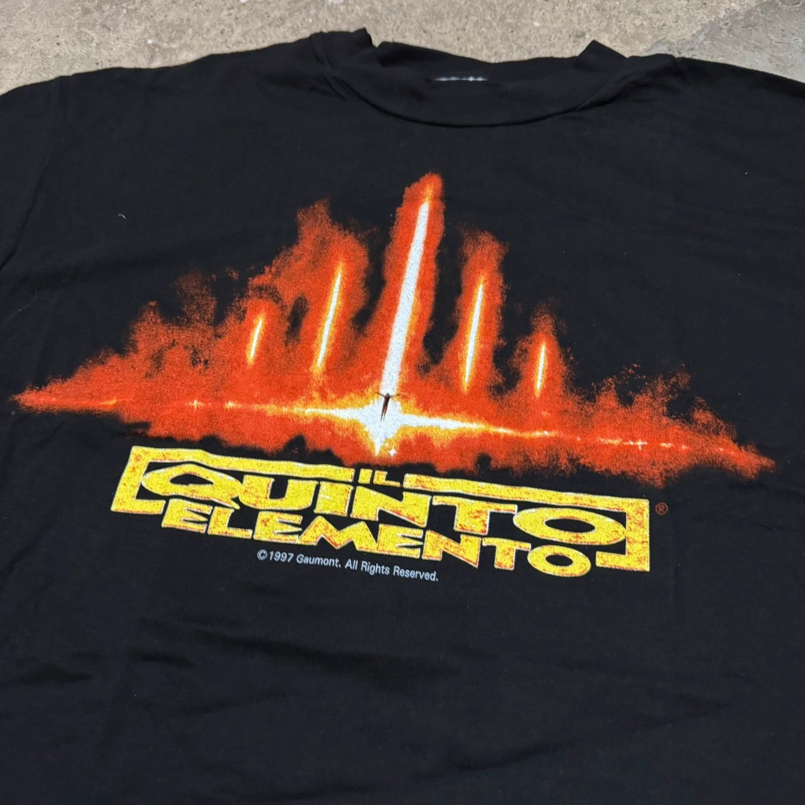 Vintage Vintage promo the fifth element 1997 t-shirt film Size US XL / EU 56 / 4 - 2 Thumbnail