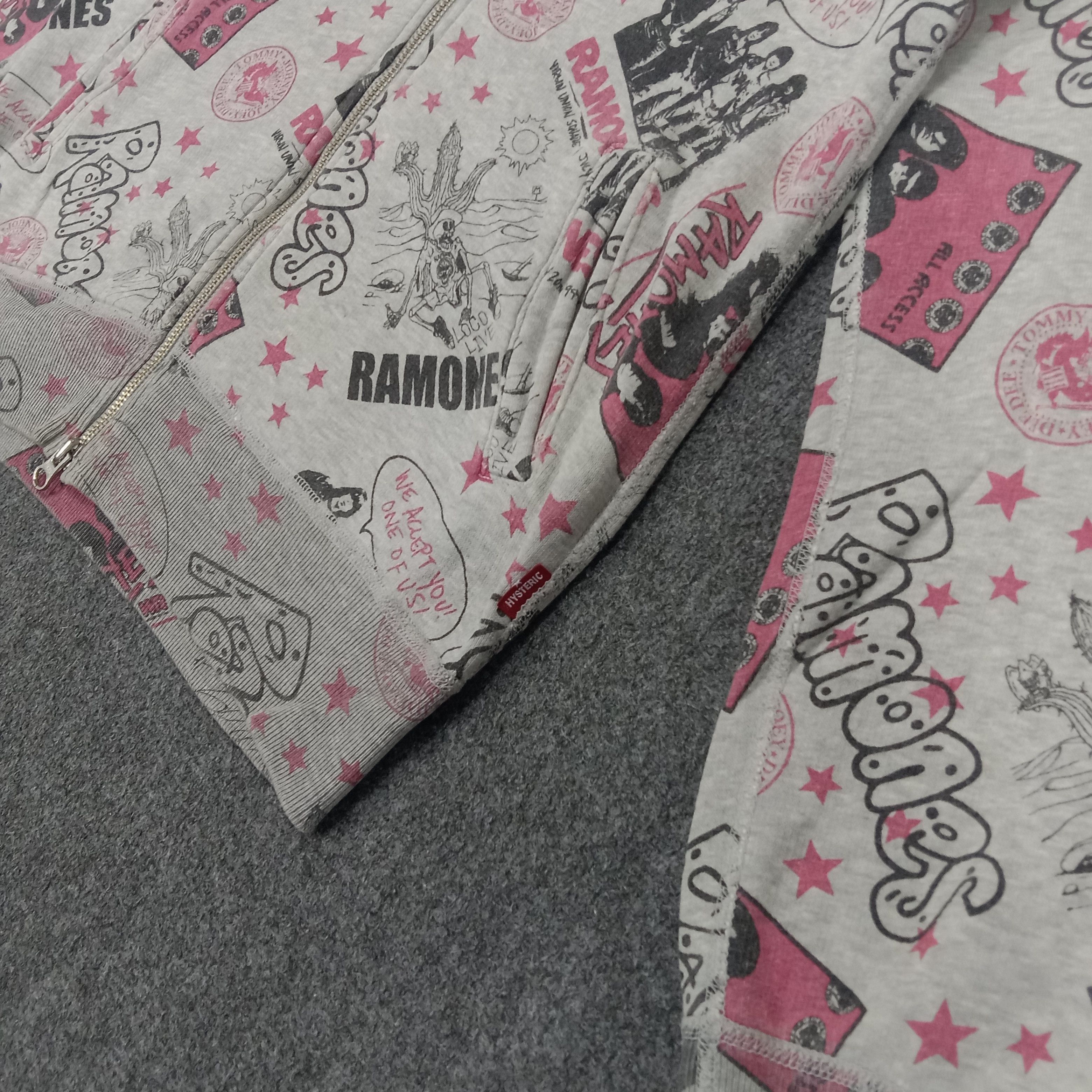Band Tees Hysteric Glamour X Ramones Japanese Brand Hoodies Size XS / US 0-2 / IT 36-38 - 2 Thumbnail