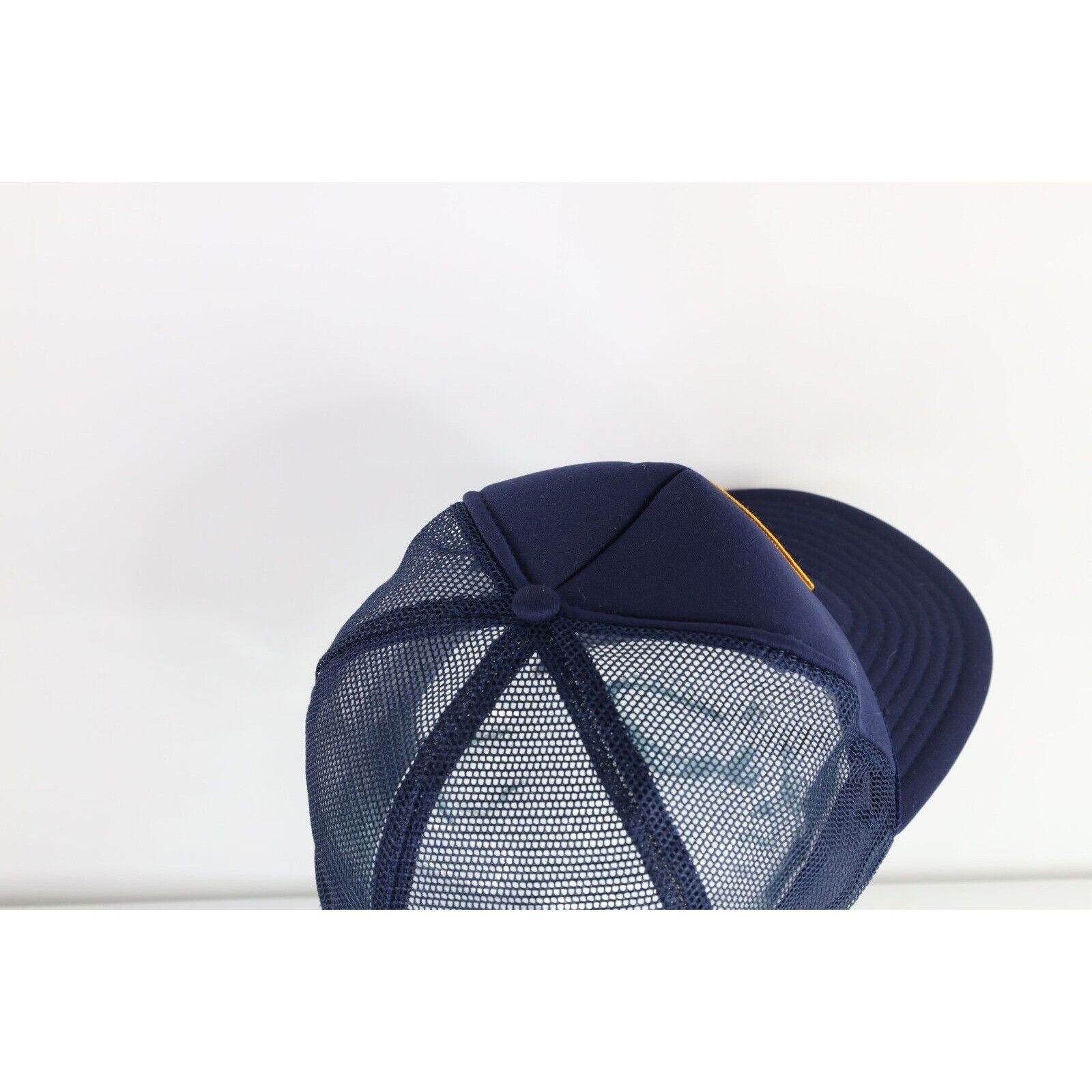 Vintage Vintage 90s United States Navy Patch Roped Trucker Hat Size ONE SIZE - 5 Thumbnail