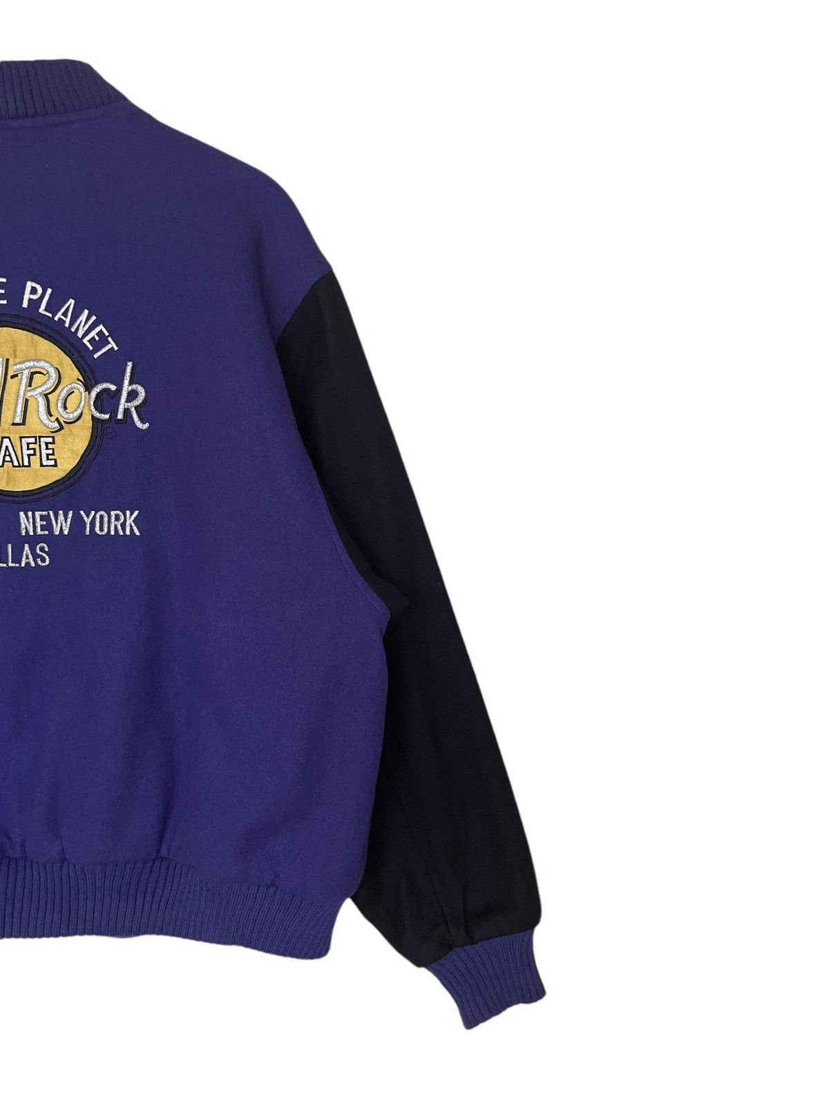 Hard Rock Cafe × Vintage Vintage Hard Rock Cafe Varsity Jacket 1990s Size US M / EU 48-50 / 2 - 8 Thumbnail
