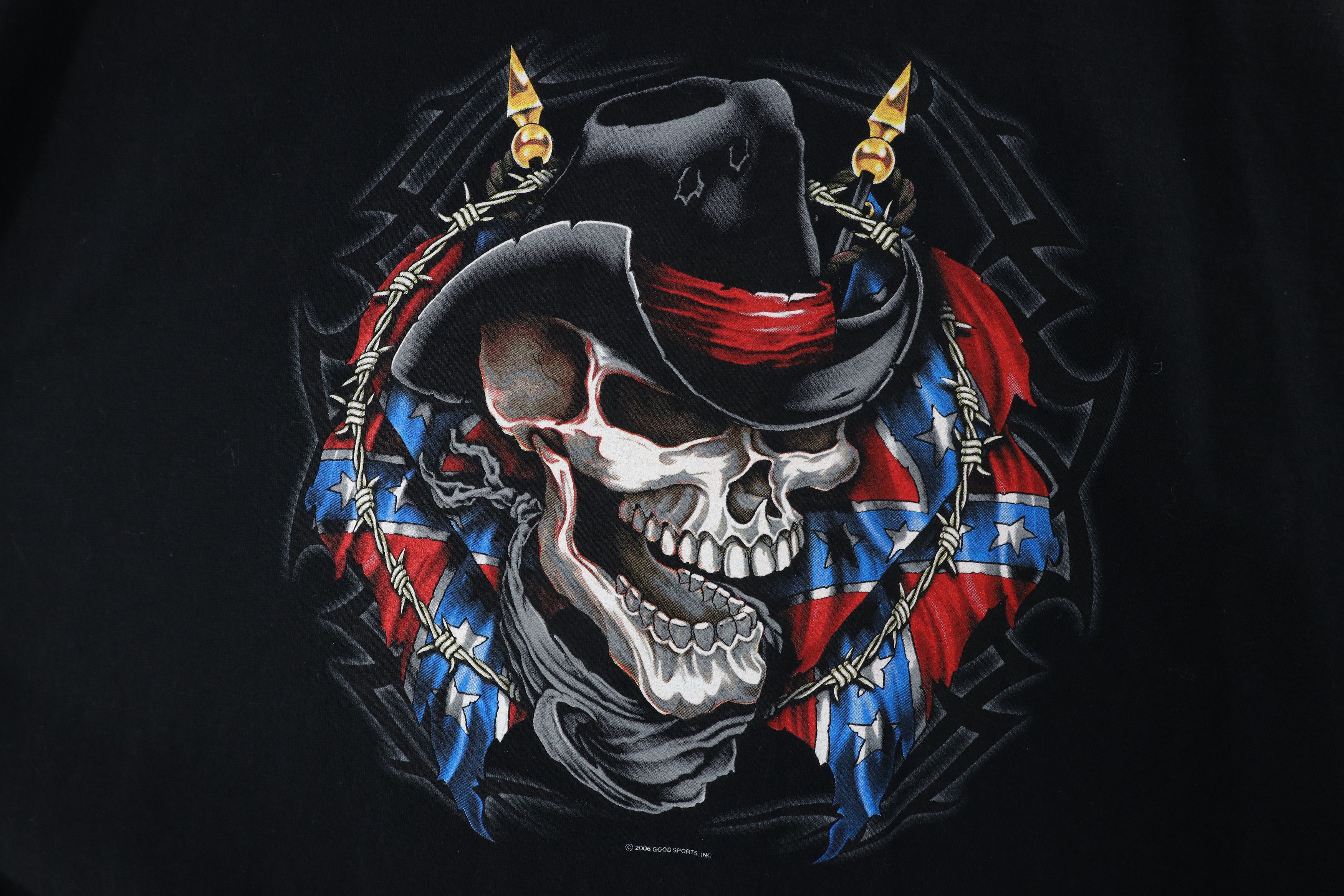 Vintage Vintage Y2K Streetwear Barbed Wire Long Sleeve T-Shirt Size US XXL / EU 58 / 5 - 4 Thumbnail