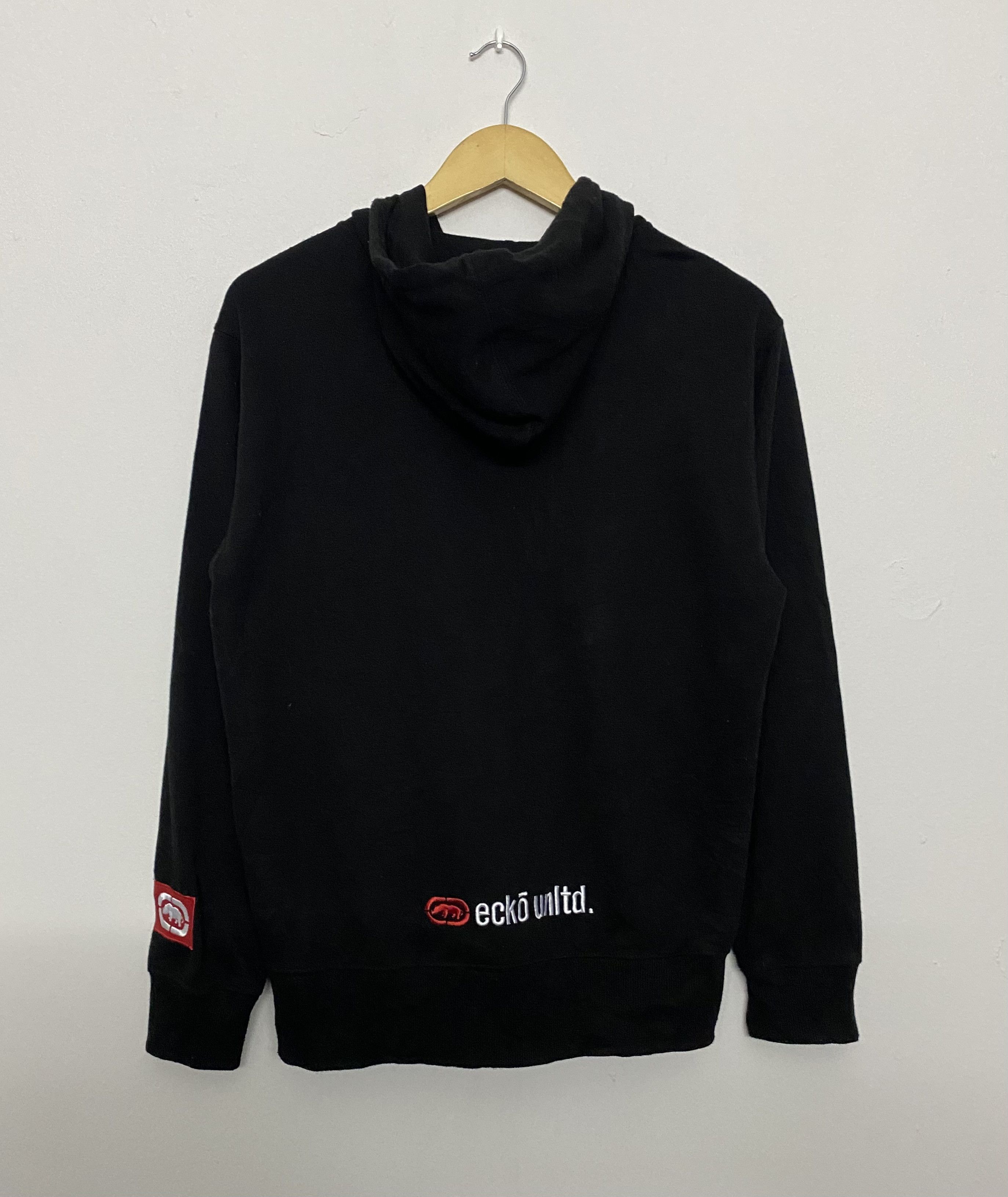 Ecko Unltd. Ecko Unltd. Full Zip Hoodie Jacket Rhino Logo Black Size L / US 10 / IT 46 - 2 Thumbnail