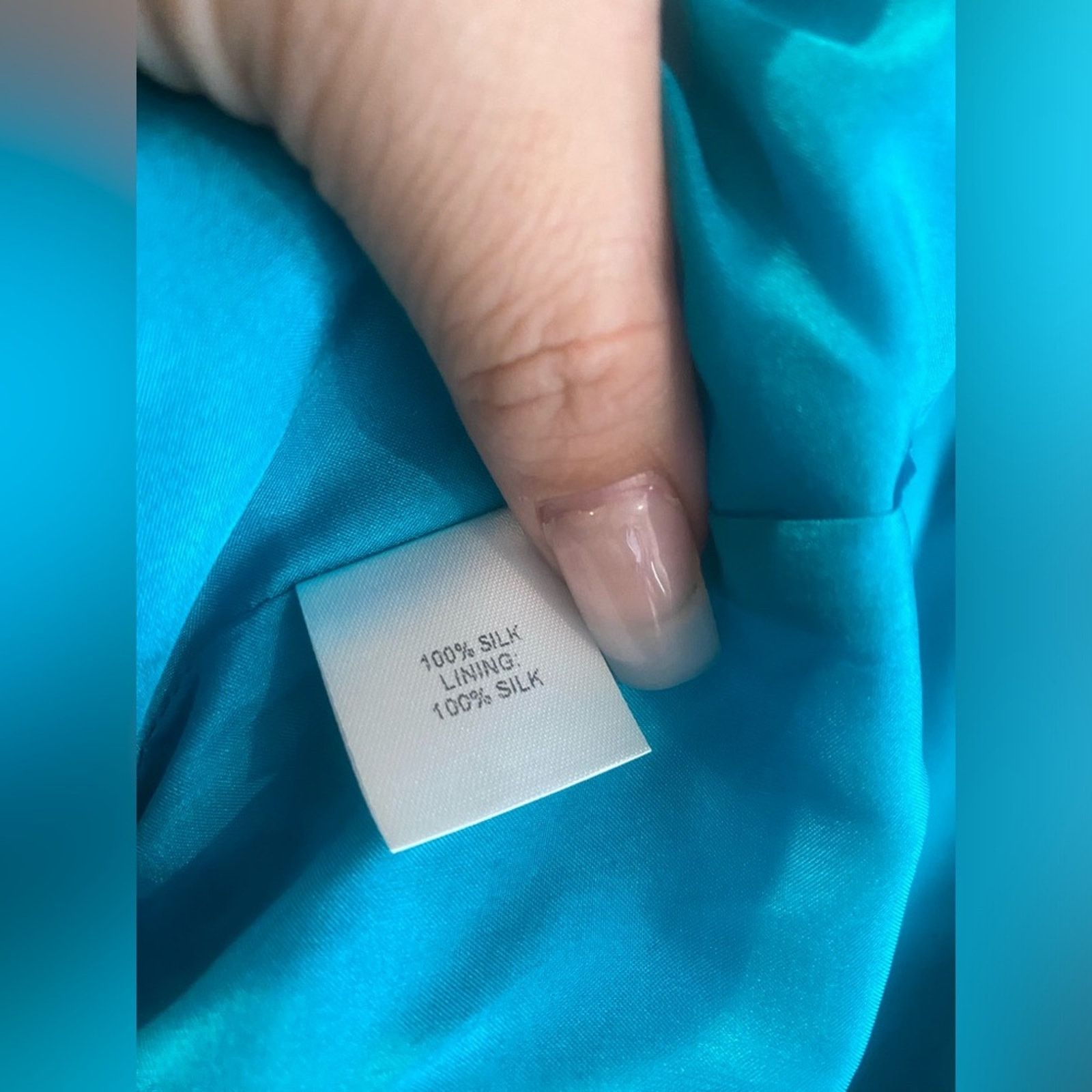 REVOLVE MICHELLE MASON One-Shoulder Draped Mini Dress TURQUOISE 4 Size S / US 4 / IT 40 - 10 Thumbnail