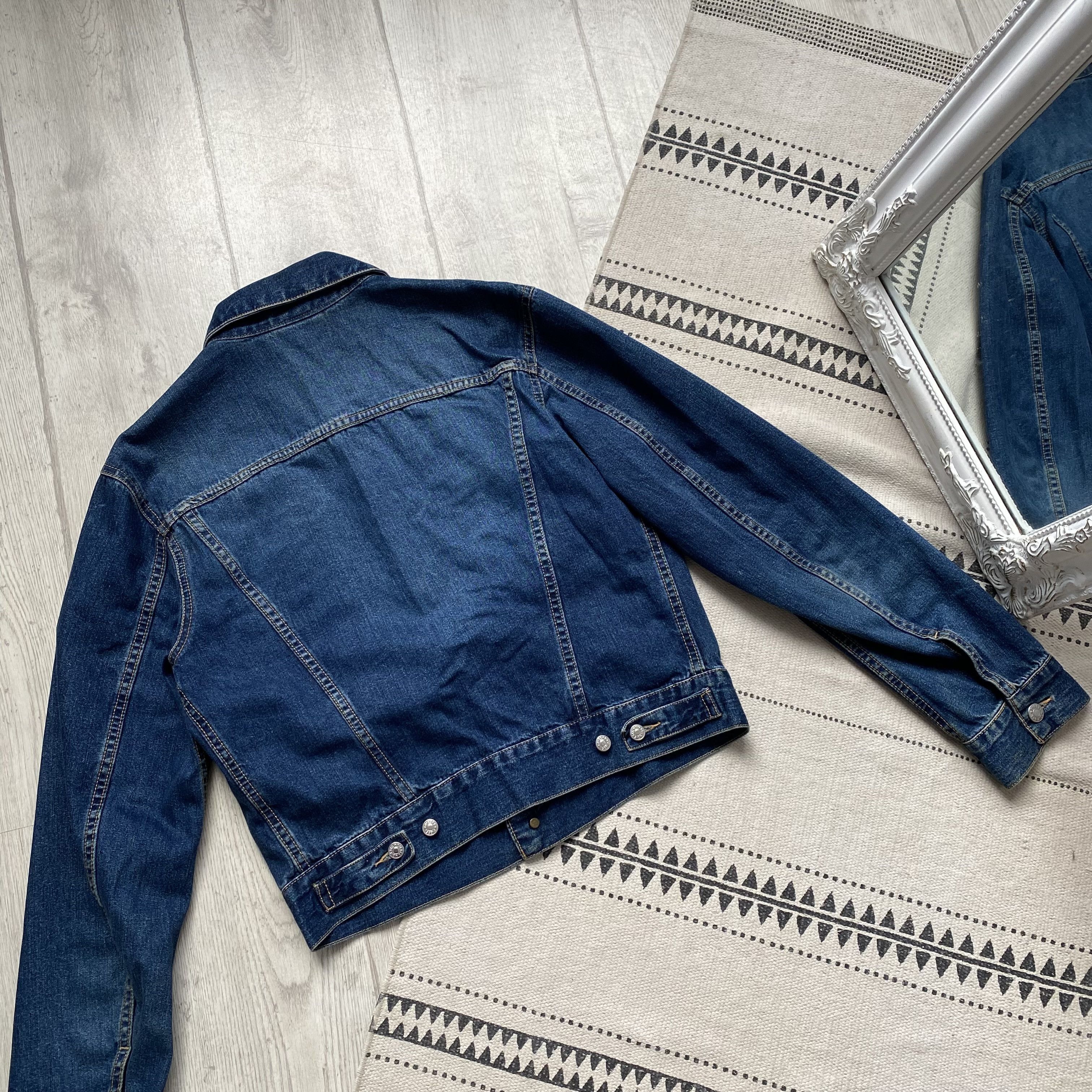 Diesel Y2K Vintage 2000s Diesel Denim jacket cropped Size M / US 6-8 / IT 42-44 - 9 Thumbnail