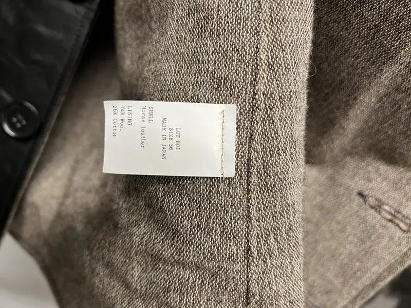 Taiga Takahashi Taiga Takahashi LEATHER JACKET Size US XS / EU 42 / 0 - 4 Thumbnail
