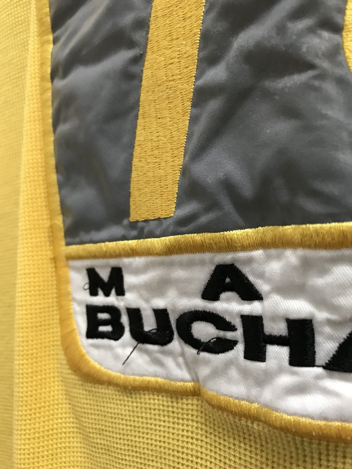 Marc Buchanan Vintage Pelle Pelle Marc Buchanan Big Spellout Tee Size US L / EU 52-54 / 3 - 10 Thumbnail