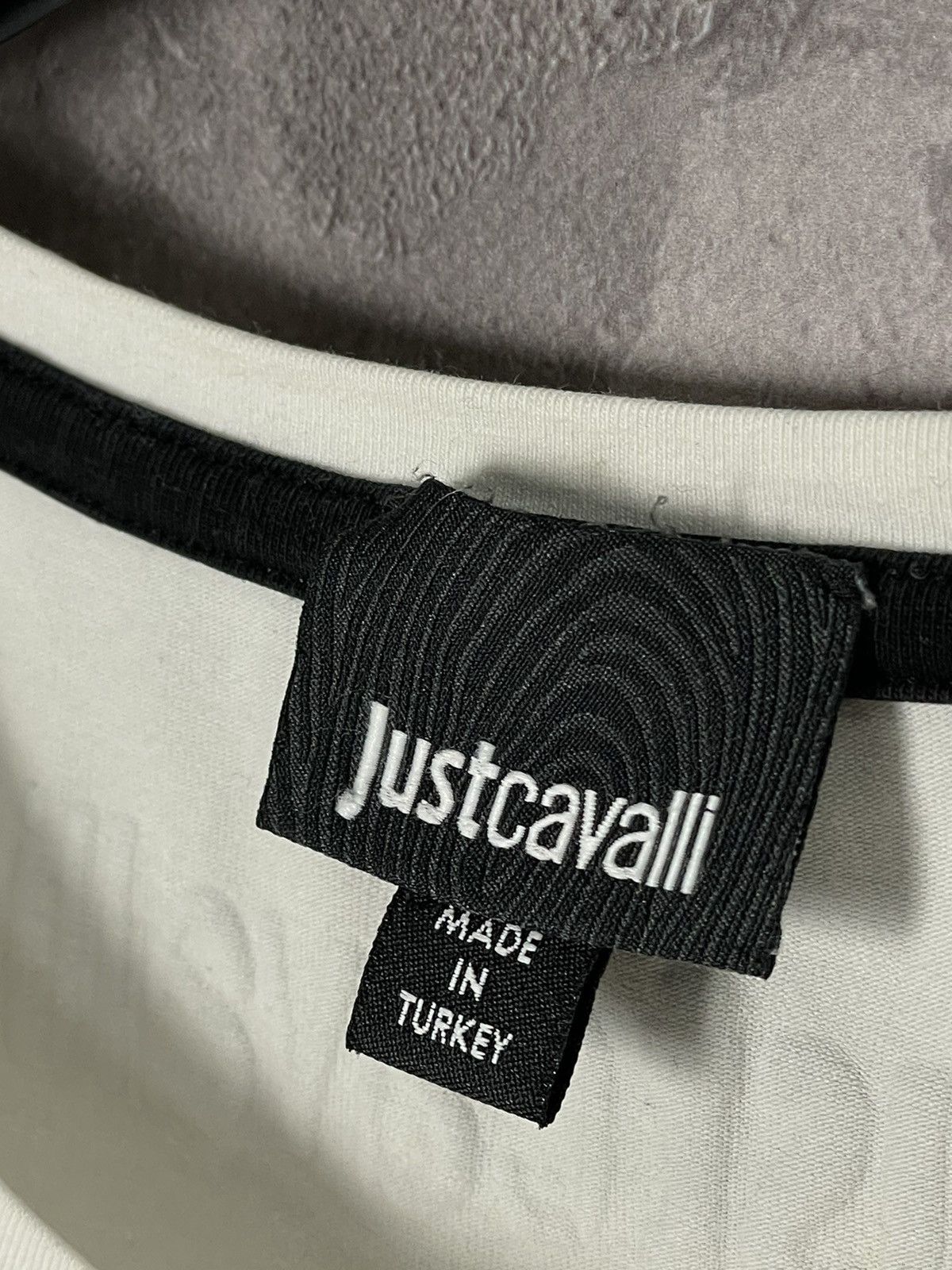 Just Cavalli × Roberto Cavalli Roberto Cavalli Big Logo Snake T Shirt Just Cavalli Y2K Size US M / EU 48-50 / 2 - 8 Thumbnail