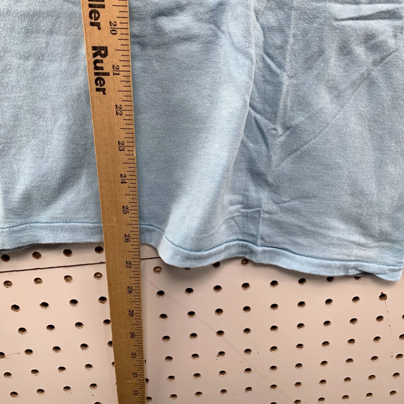 Vintage VTG Gold Rush Shirt Mens Large Blue Cotton 70s Vintage T-Shirt Crew Neck Short Sleeve Made USA 20x26 Mens Size US L / EU 52-54 / 3 - 5 Thumbnail