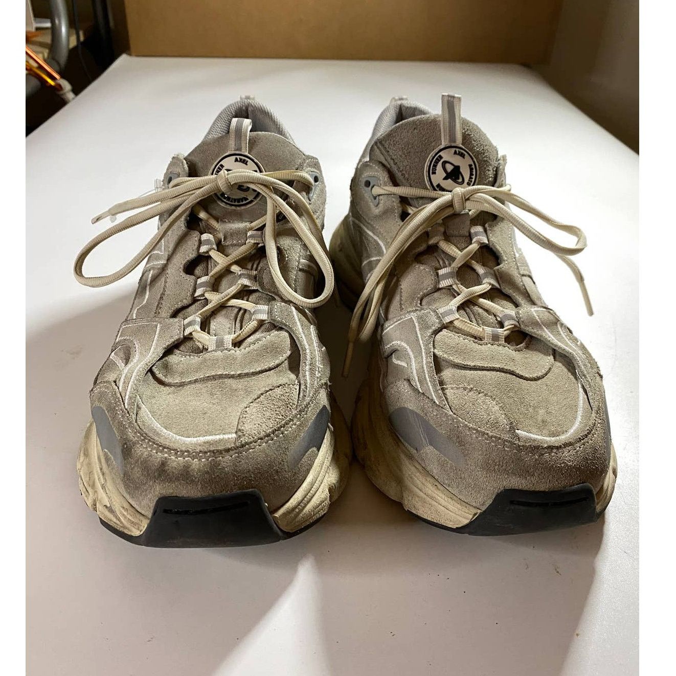 Axel Arigato Axel Arigato Marathon Gray R-Trail Sneakers Men's 11 Size US 11 / EU 44 - 2 Thumbnail