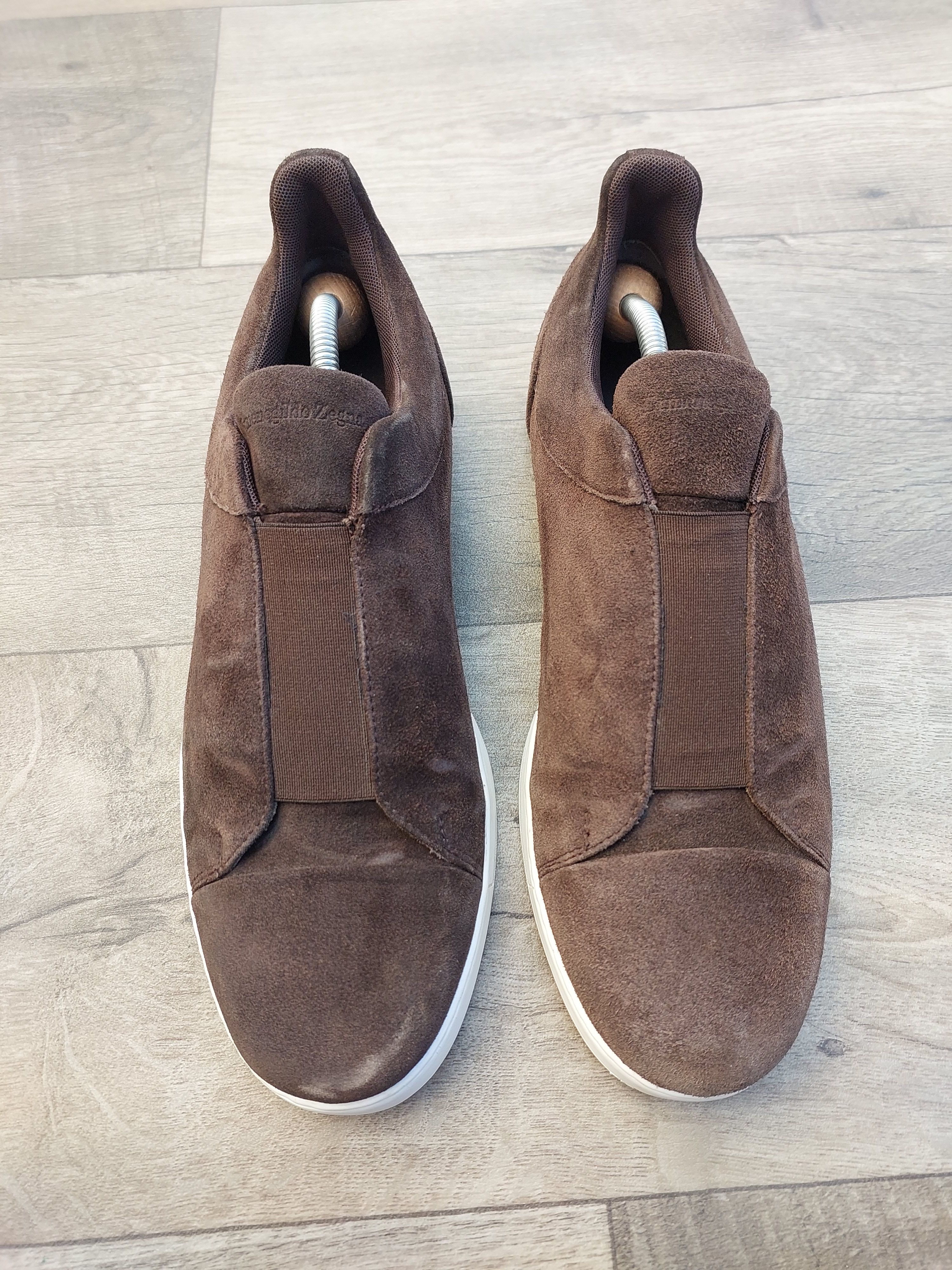 Ermenegildo Zegna Zegna Triple Stitch slip-on sneakers Size US 9.5 / EU 42-43 - 1 Thumbnail